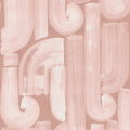 Smooth Brush, Pink Mural Wallpaper - pure wallpaper artwork