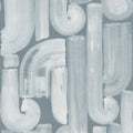 Smooth Brush, Blue Mural Wallpaper - pure wallpaper artwork