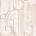 Smooth Brush, Beige Mural Wallpaper - pure wallpaper artwork