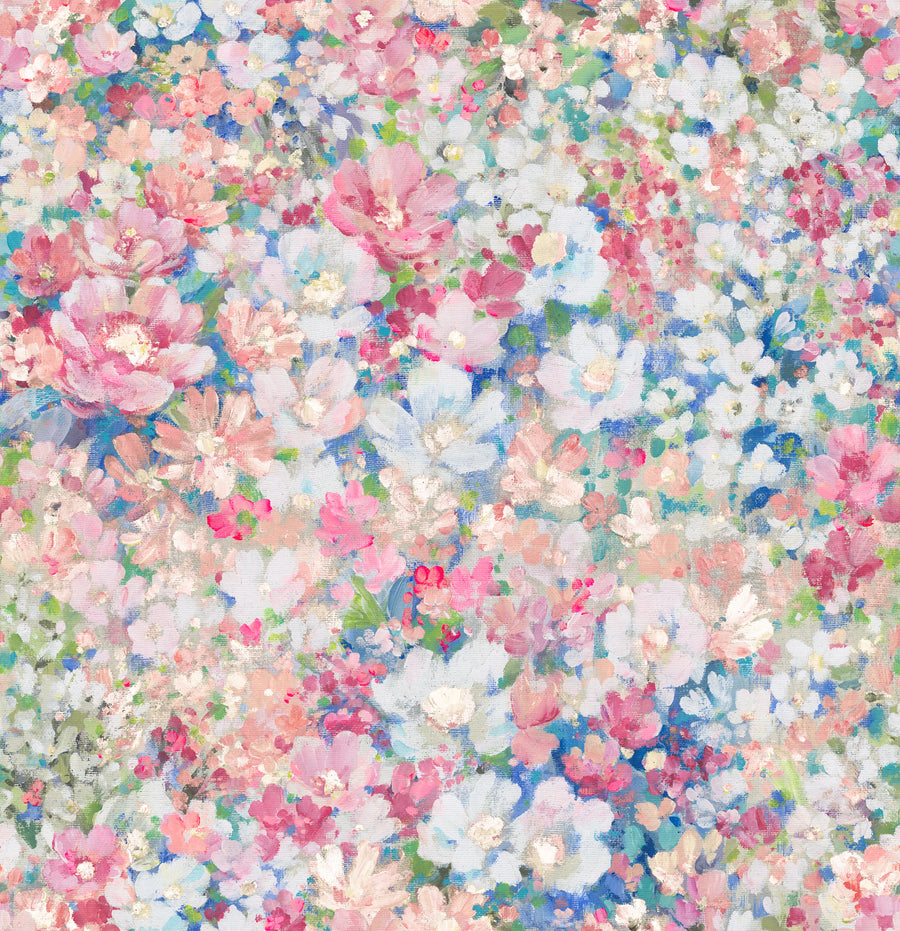 Flowerhaze, Pink Mural Wallpaper