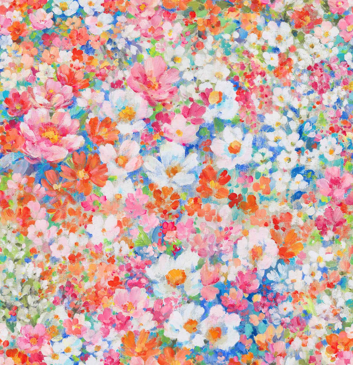 Flowerhaze, Color Mural Wallpaper - pure wallpaper artwork