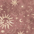 Astrology, Red Mural Wallpaper - pure wallpaper artwork