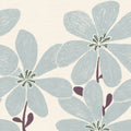 Sketched Flower, Blue Mural Wallpaper - pure wallpaper artwork