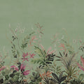 Jungle Meadow, Green Mural Wallpaper - pure wallpaper artwork