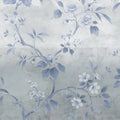 Concrete Flowers, Blue Mural Wallpaper - pure wallpaper artwork