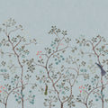 Songbird Mural, Blue Mural Wallpaper - pure wallpaper artwork