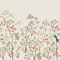 Songbird Mural, Beige Mural Wallpaper - pure wallpaper artwork