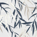 Bamboo Jungle, Blue Mural Wallpaper - pure wallpaper artwork