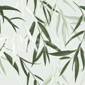 Bamboo Jungle, Green Mural Wallpaper - pure wallpaper artwork