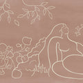 Lush Lines, Rust Mural Wallpaper - pure wallpaper artwork