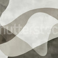 Artistic Waves, Gray Mural Wallpaper - pure wallpaper artwork