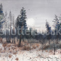 Melodic Forest, Autumn Mural Wallpaper - pure wallpaper artwork