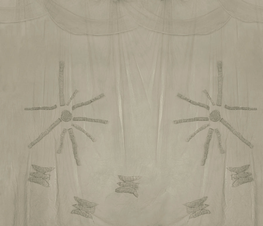 Silenzio, Light Beige Mural Wallpaper