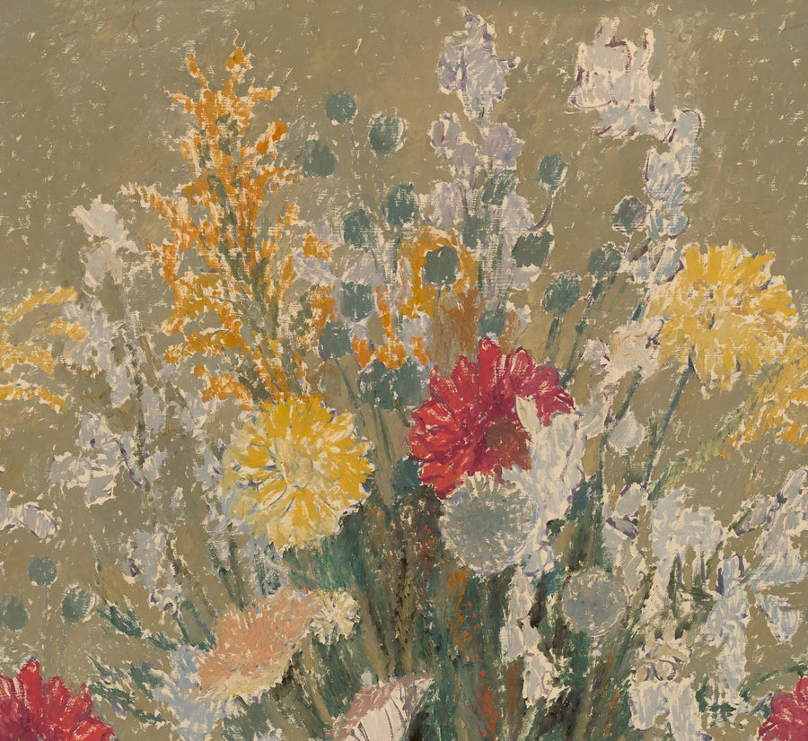 Lilians Bed, Original Mural Wallpaper
