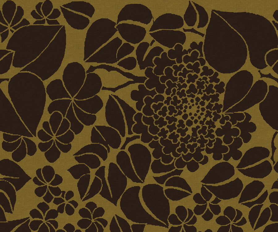Susan, Brown Mural Wallpaper