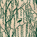 Droptree, Peach Mural Wallpaper - pure wallpaper artwork