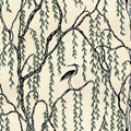 Droptree, Green Mural Wallpaper - pure wallpaper artwork