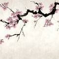 Blush of Spring, Pink Mural Wallpaper - pure wallpaper artwork