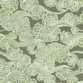 Kumo, Green Mural Wallpaper - pure wallpaper artwork