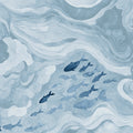 Silent Stream, Light Blue Mural Wallpaper - pure wallpaper artwork