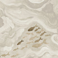 Silent Stream, Beige Mural Wallpaper - pure wallpaper artwork