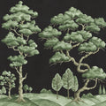 Poetic Trees, Black Mural Wallpaper - pure wallpaper artwork