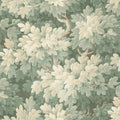 Vintage Foliage, Light Green Mural Wallpaper - pure wallpaper artwork