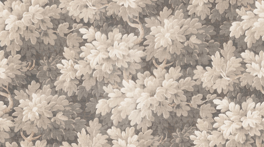 Vintage Foliage, Beige Mural Wallpaper