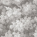 Vintage Foliage, Gray Mural Wallpaper - pure wallpaper artwork