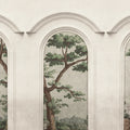Woodland Arches, Green Mural Wallpaper - pure wallpaper artwork