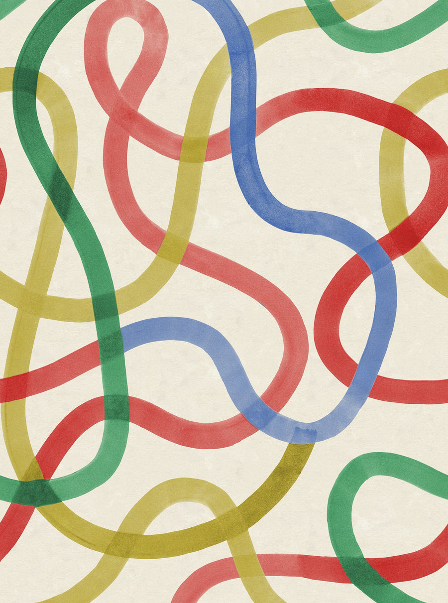 Serpentine, Happy Mural Wallpaper