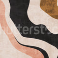 Abstract Flow, Beige Mural Wallpaper - pure wallpaper artwork