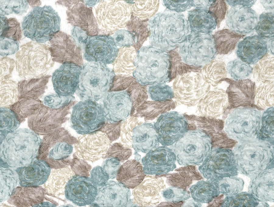 Sol Rosa, Blue Mural Wallpaper