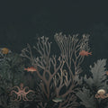 Coral World, Night Mural Wallpaper - pure wallpaper artwork