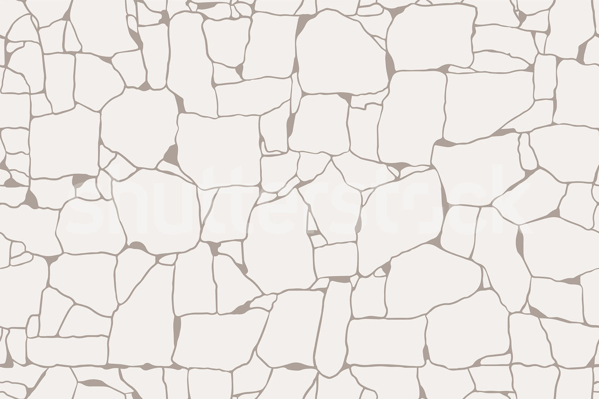 Rustic Grid, Warm White Mural Wallpaper - pure wallpaper artwork