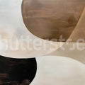 Soft Geometry, Neutral Mural Wallpaper - pure wallpaper artwork