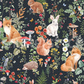 Fabled Forest, Noir Mural Wallpaper - pure wallpaper artwork