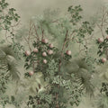 Tropical Bush, Green Mural Wallpaper - pure wallpaper artwork