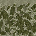 Tropical Breeze, Green Mural Wallpaper - pure wallpaper artwork