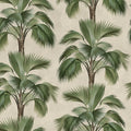 Tropical Rhythm, Beige Mural Wallpaper - pure wallpaper artwork