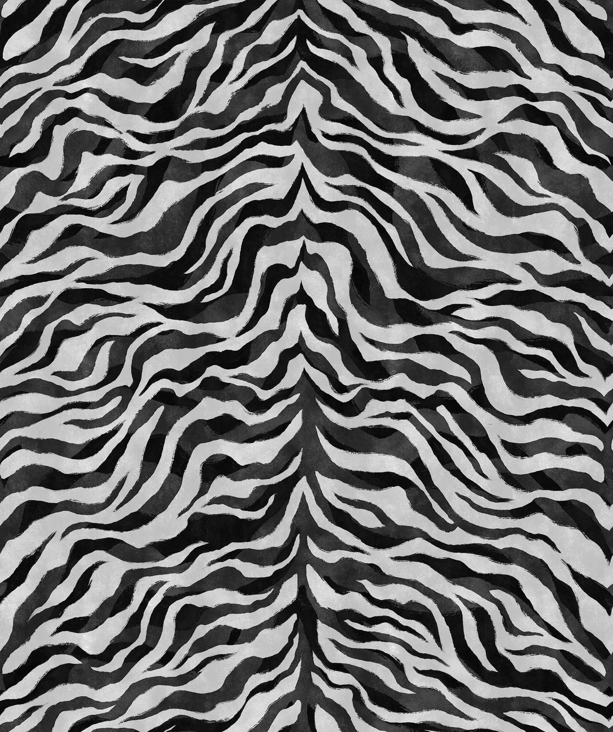 Animal Luxe, Black & White Mural Wallpaper - pure wallpaper artwork