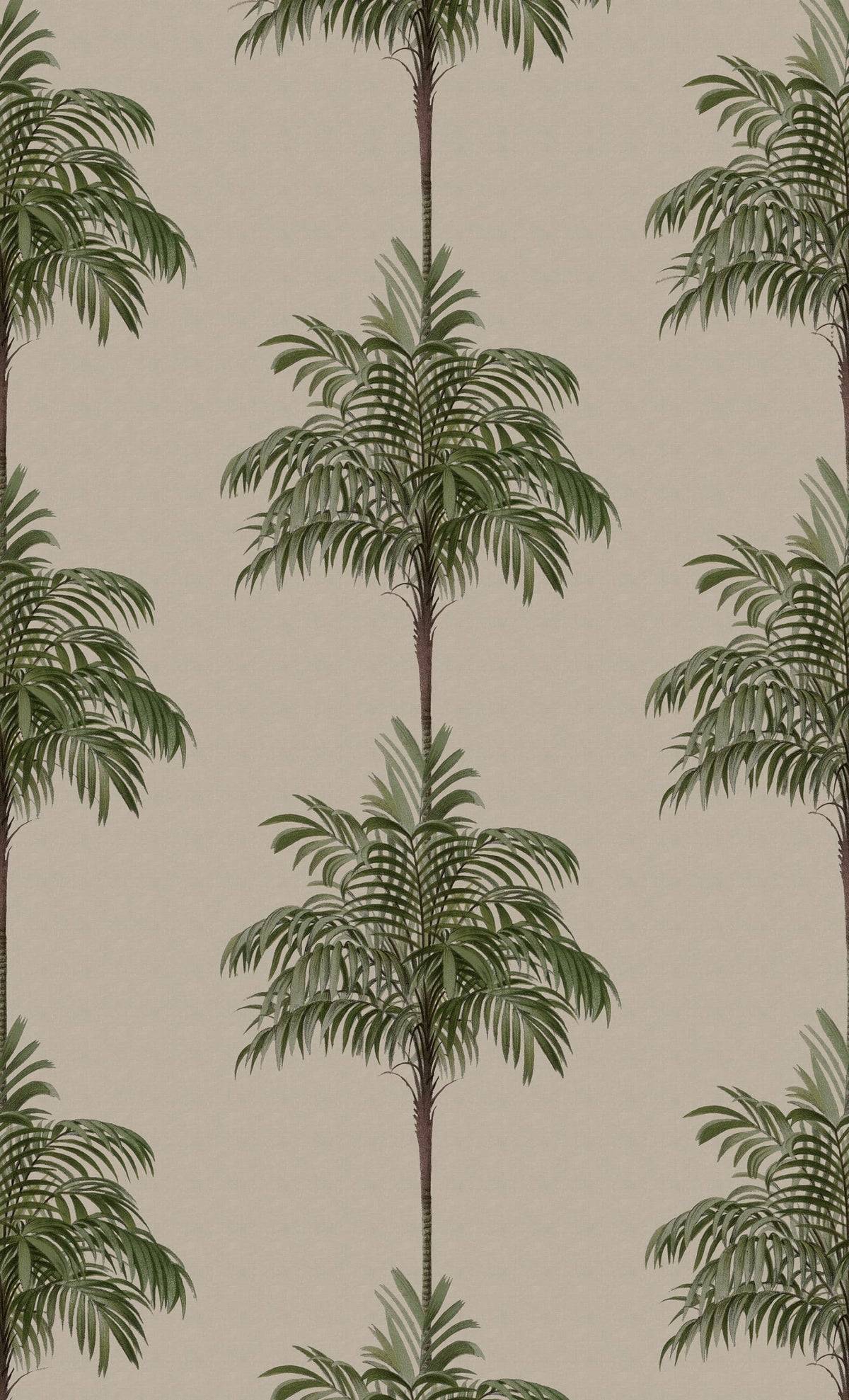 Palm Stripes, Vintage Mural Wallpaper - pure wallpaper artwork