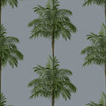 Palm Stripes, Green Mural Wallpaper - pure wallpaper artwork