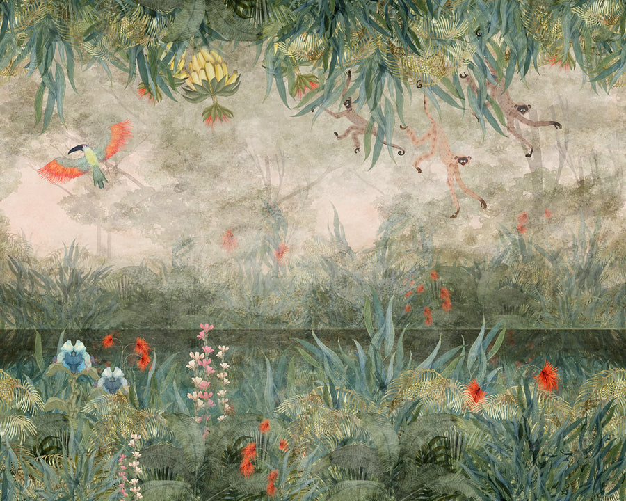 Echoes of the Wild, Day Mural Wallpaper