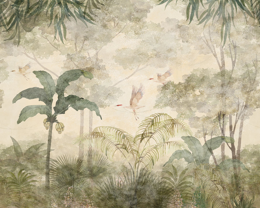 Exotic Eden, Day Mural Wallpaper