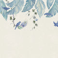 Birds in the Trees, Blue Mural Wallpaper - pure wallpaper artwork