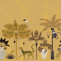 Savanna Chic, Yellow Mural Wallpaper - pure wallpaper artwork