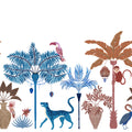 Savanna Chic, White Mural Wallpaper - pure wallpaper artwork