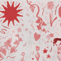 Chroma, Red Mural Wallpaper - pure wallpaper artwork