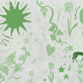 Chroma, Green Mural Wallpaper - pure wallpaper artwork